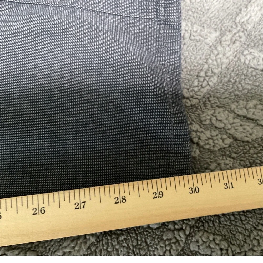 Flag & Anthem Mens 30x30 Grey Cotton Straight Leg 5-Pocket Pants Charcoal